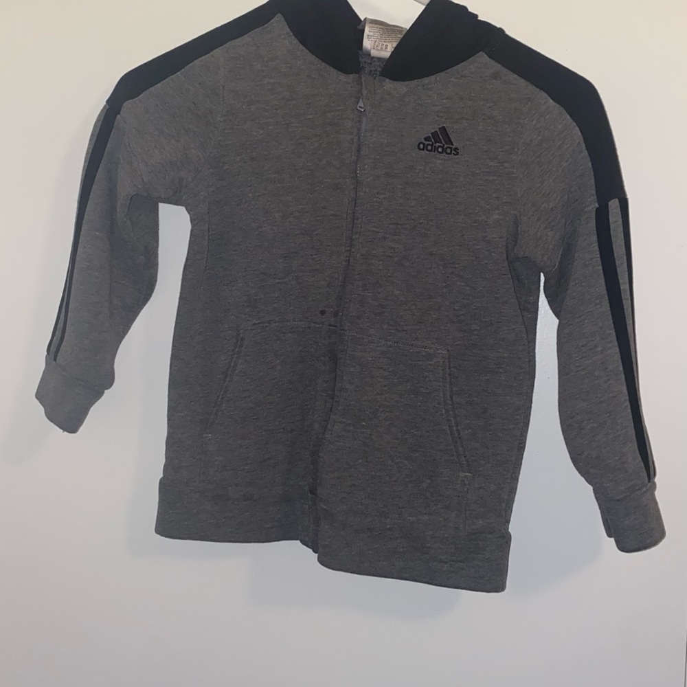 Adidas boy zip up